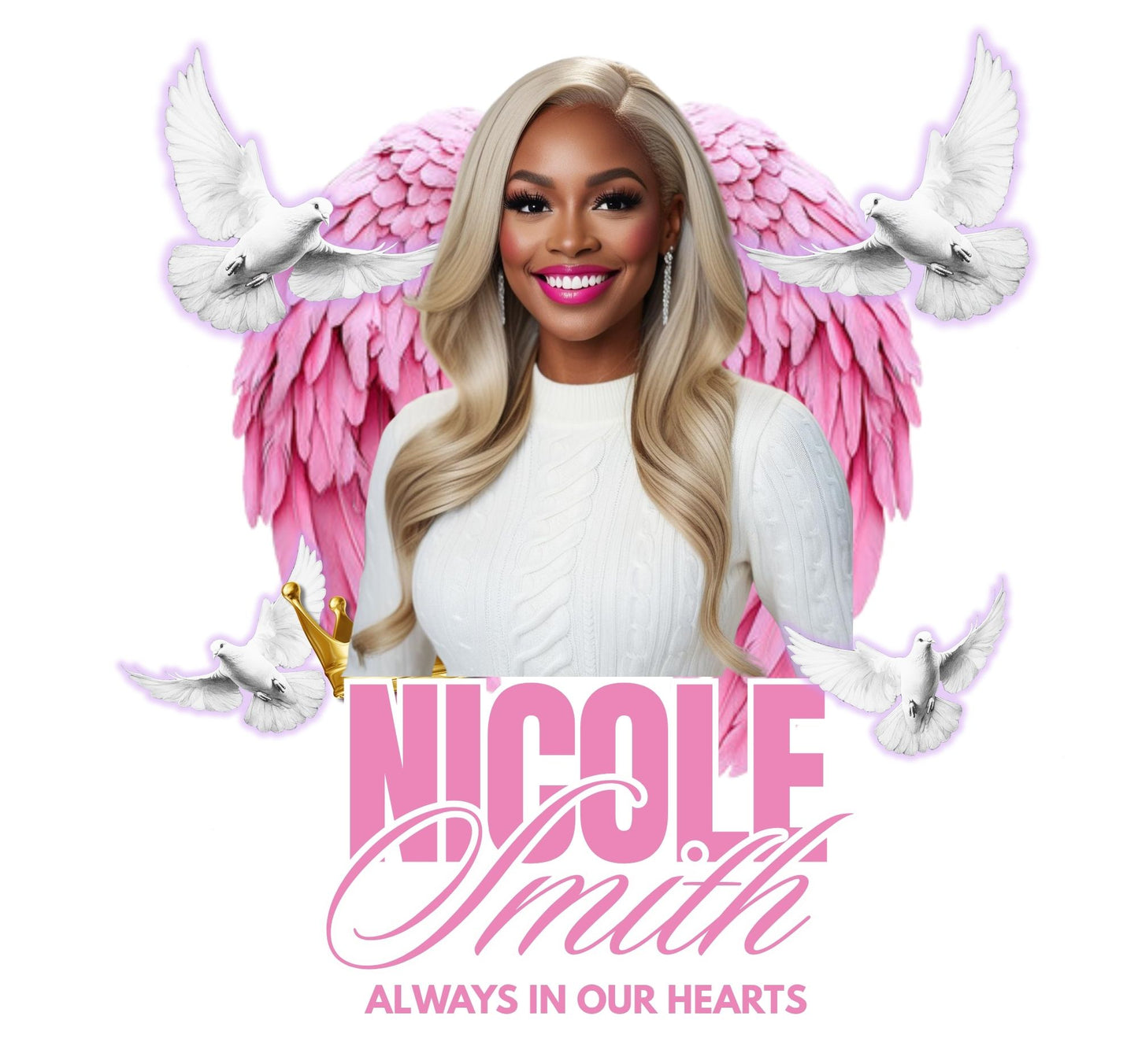 Custom Women's Memorial Candles