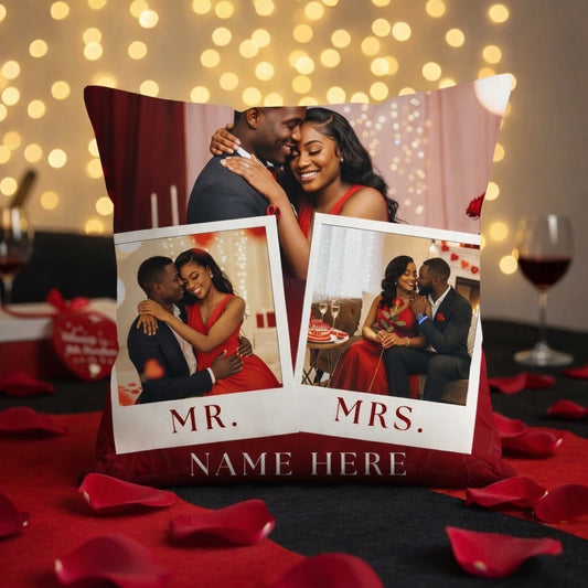 Custom Valentine’s Pillow