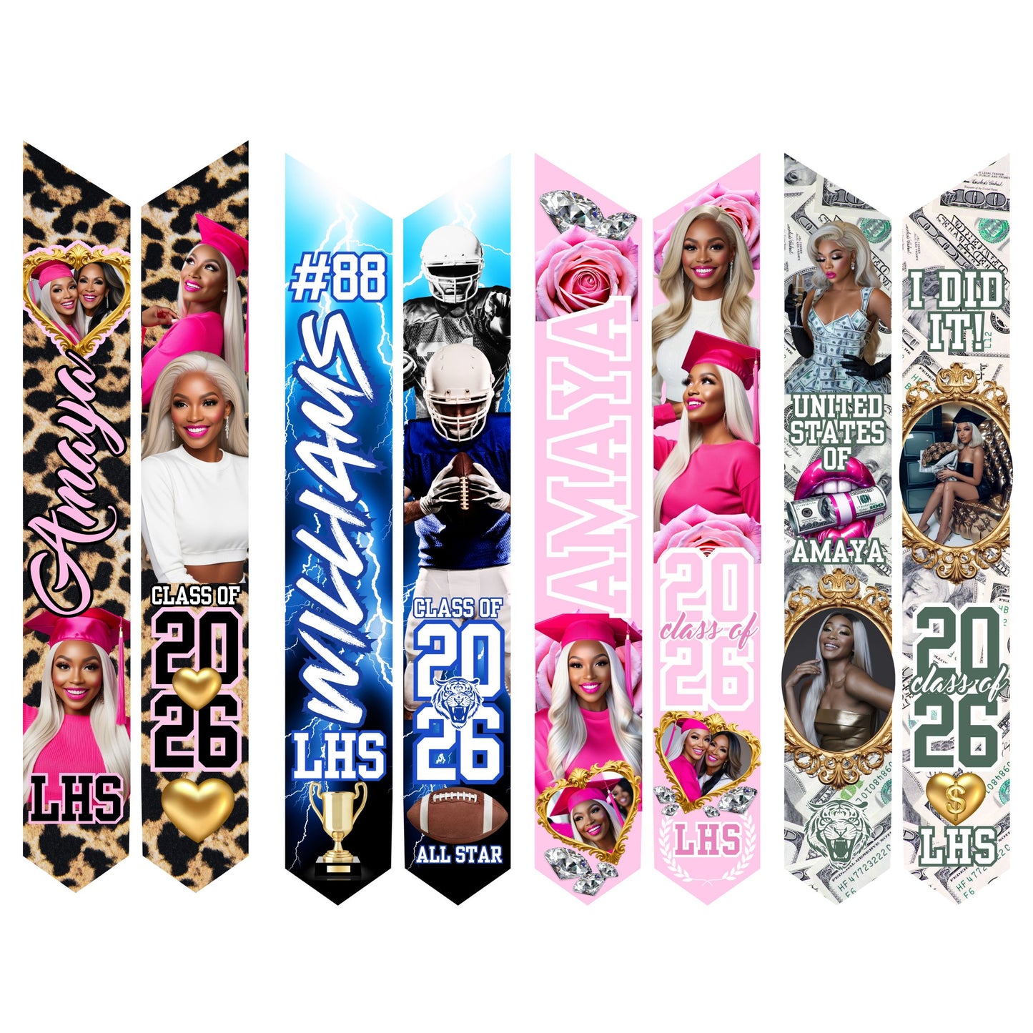 Custom Graduation Stole/Sashes